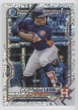 2021 Bowman Chrome Prospects Speckle Refractor /299 Pedro Leon #BCP-189 7m3