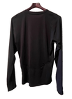 ADIDAS TECHFIT BLACK COMPRESSION LONG SLEEVE T-SHIRT TEE TOP MEN'S SIZE LARGE