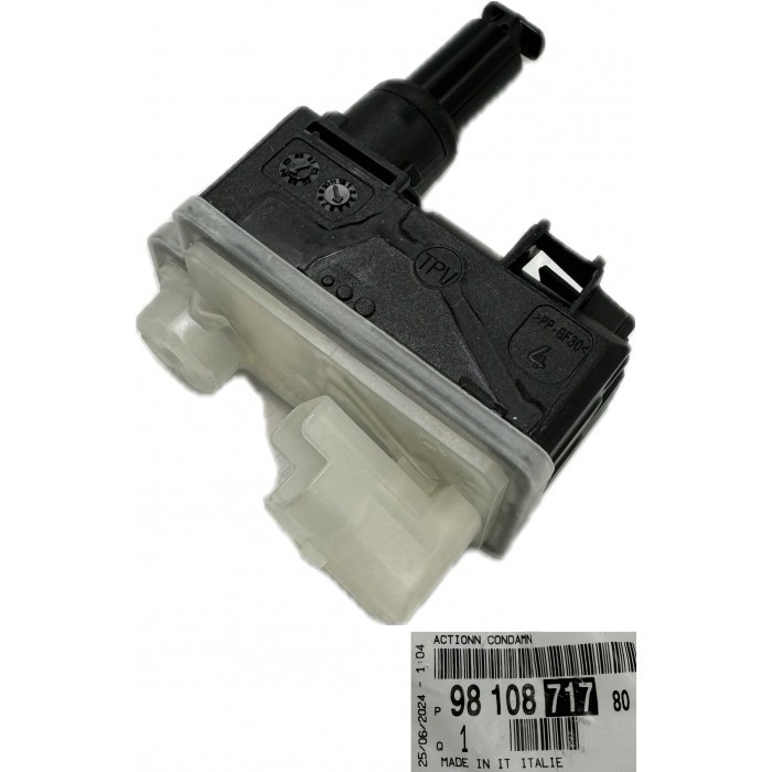 Actionneur verrouillage trappe à essence Berlingo 1.0 VTi à fermeture fluide