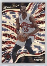 2022 Panini Revolution Rookies Asia Holo Silver 9/75 Christian Koloko #113 0nr3