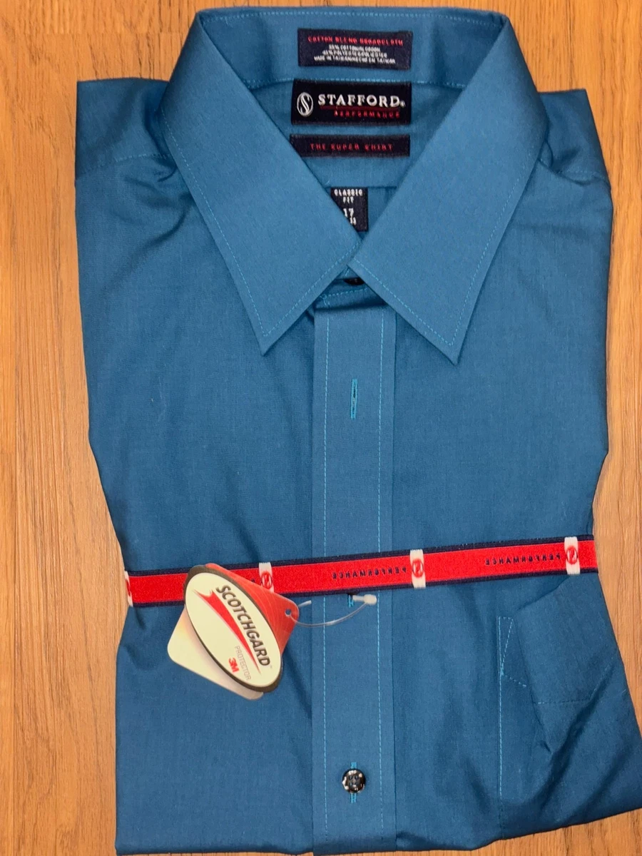 mens dress shirts size 14 1/2 14 1 /2 X 32/33 Long Sleeve Dress Shirts