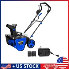 20" 40V Electric Snow Blower Cordless ,Battery Snow Blower with Brushless Motor