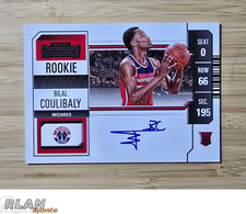 23-24 Contenders BILAL COULIBALY Rookie Ticket On Card  Auto #113. rookie card picture