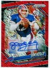 2025 Panini Prizm Football Red Shimmer Jim Kelly #72