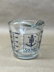 Fire King Anchor Hocking Vintage Blue Letter Measuring Cup #696, 1 Cup