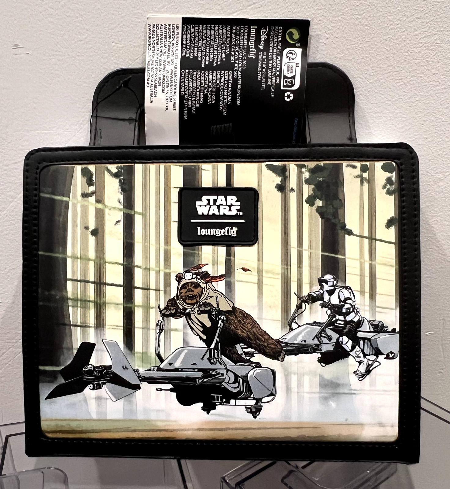 Lot of (5) NWT Loungefly Disney Pixar Star Wars bags and accessories