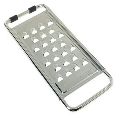 Handheld Cheese Grater Stainless Steel Extra Coarse Non-Slip Handle 11.5 Inch