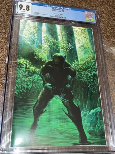 Wolverine 1 (2020) Alex Ross 1:300 Virgin Variant Cover, CGC Graded 9.8