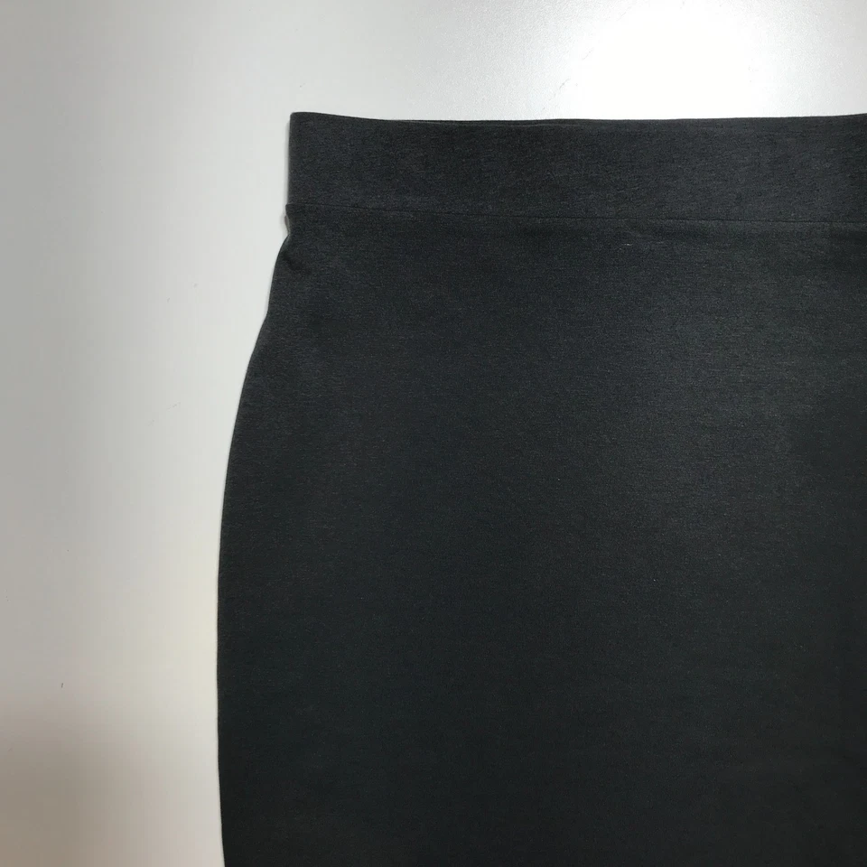 NUEVO CON ETIQUETAS Universal Standard Mujer XL Negro Arena Danubio Jersey Falda Pull On Talla XL Foto 3 de 4