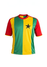 Kids Adults Ghana Retro Football Fans 3D Printed T-shirts Tops NEW