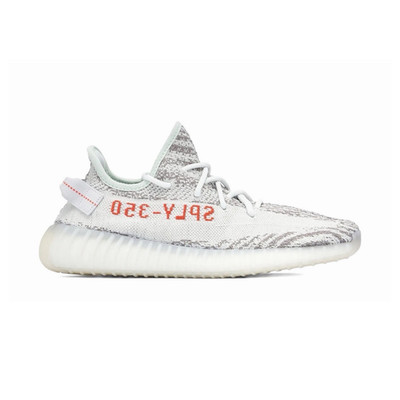 adidas Yeezy Boost 350 V2 Blue Tint Kanye West Gray Sneaker B37571 2017