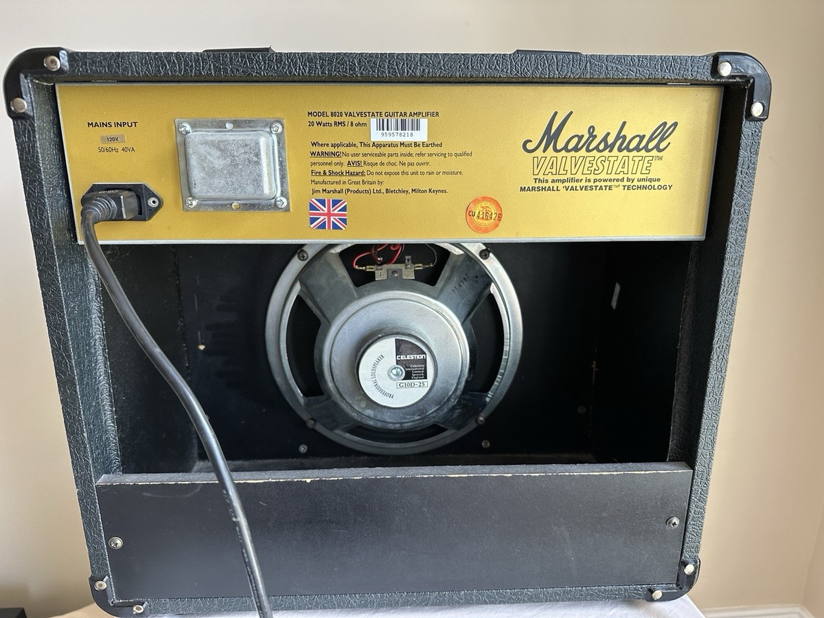 アンプ Marshall / Model 8020 VALVESTATE 20 8020 ValveState 20 - Marshall 8020 ValveState 20 - Audiofanzine