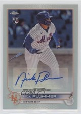 2022 Topps Chrome Update Auto Nick Plummer #AC-NPL Auto nd3