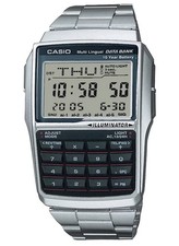 Casio DBC32D-1A Men's Databank Calculator Watch DBC-32D-1A New Without Box