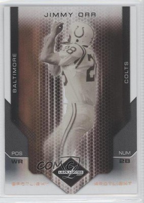 2007 Leaf Limited Spotlight Bronze 4/32 Jimmy Orr #145 e8d