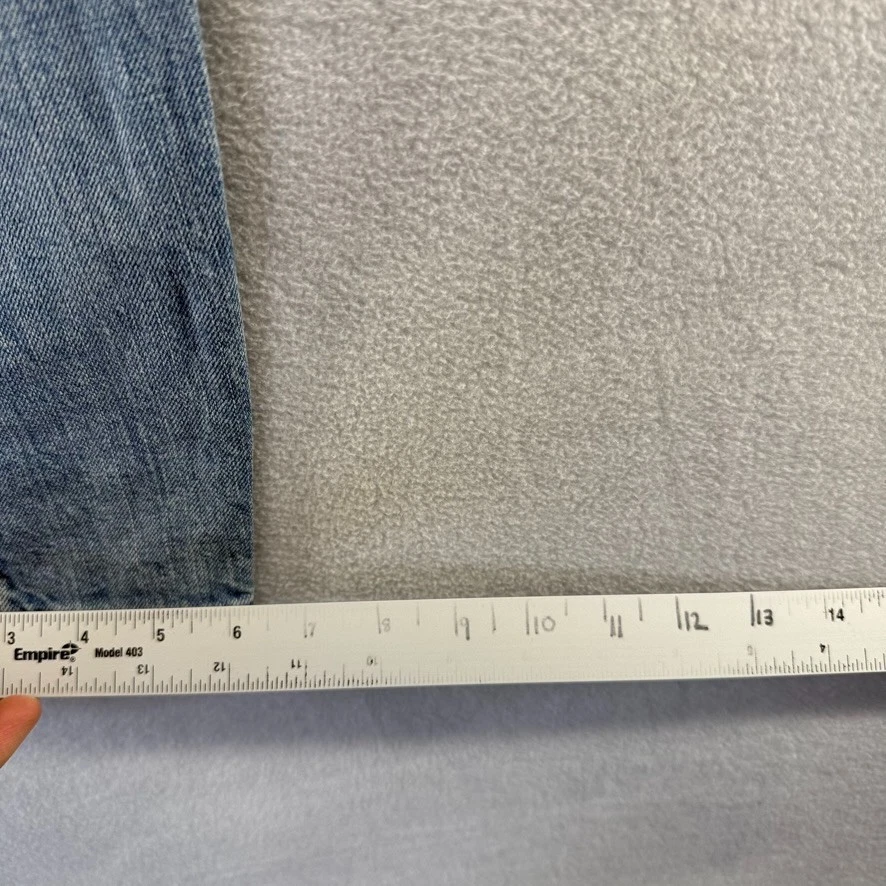 Pantalones de mezclilla G Star Raw para mujer 27x32 se adapta a 30x26 azul arco 3D novio desgastado y2k Foto 4 de 4