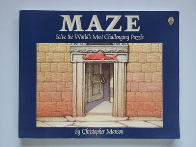 MAZE A RIDDLE IN WORDS & PICS WORLD'S MOST CHALLENGING PUZZLE CHRISTOPHER MANSON