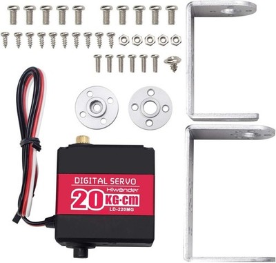 LD-220MG 20KG RC Servo High Torque Servo Motors with 25T Horn (Hiwonder, NEW)