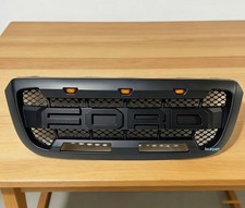 Upgrade Grille For Ford Ranger Grill 2004-2011 Uppper Grille Wletterled Black