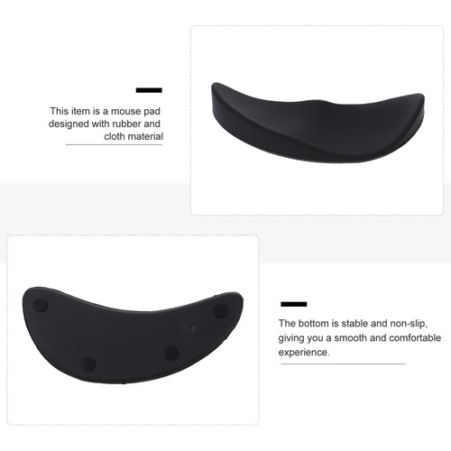 -Handgelenkstütze Pad Handgelenk Schmerzlinderung Anti-Skid-Kissen (schwarz) - Photo 2/12