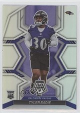 2022 Panini Mosaic Rookies Silver Prizm Tyler Badie #354 z5b