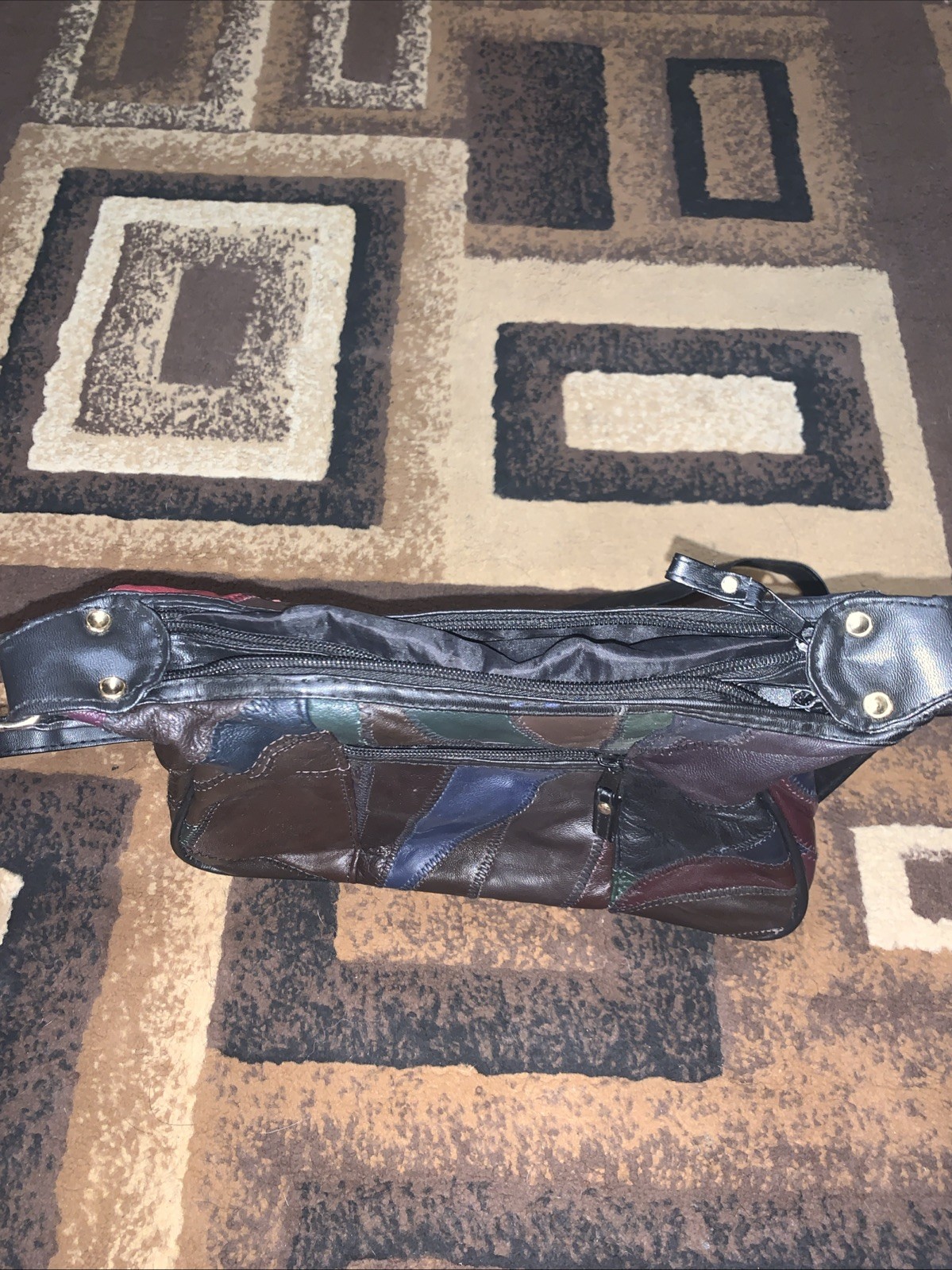 Woman's Covington Multi Color Patch Adjustable St… - image 4