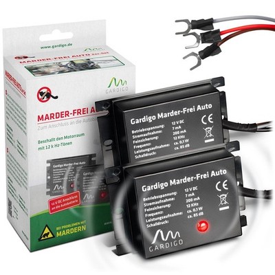 Marderschreck Gardigo  Marderabwehr 2er Set Marderschutz Auto Ultraschall Abwehr