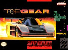 Top Gear For Super Nintendo SNES Racing 9E