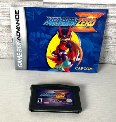 Nintendo MegaMan Zero Game Boy Advance GBA w/Manual *Tested Authentic*