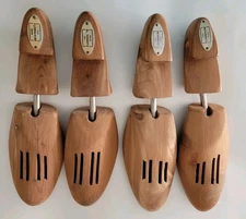 Florsheim Shoe Tree Keepers by Rochester Shoe Tree Company Cedar Wood Two Pairs