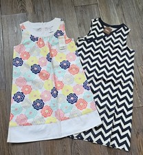 NWT Lot Of 2 Dresses: TEA COLLECTION & GYMBOREE. Size 8