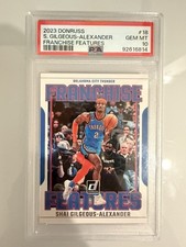 2023 Donruss Franchise Features #18 Shai Gilgeous-Alexander PSA 10