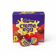 Cadbury Creme Eggs 8 Pack 320g Chocolate Easter Candy Individually Wrapped Eggs