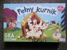 PETNY KURNIK CHICKEN COOP FULL COOP FAMILY BOARD GAME COMPLETE VGC