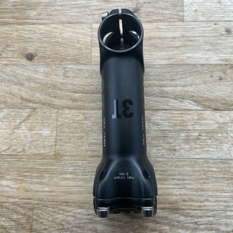 3T ARX II Team Stem 110mm 6 Degree 31.8 Stealth Black Road Bike