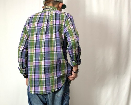 Ralph Lauren Herren Hemd Classic Fit kariert bunt 100% Baumwolle Langarm XXL - Bild 10 von 11