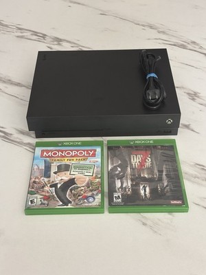 Microsoft Xbox One X 1787 1TB Video Game System w/2 Games