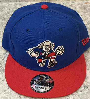 NEW PHILADELPHIA 76ers BEN FRANKLIN NEW ERA 9FIFTY ADJUSTABLE HAT NWT