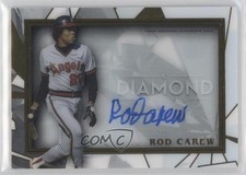 2022 Topps Diamond Icons of the /25 Rod Carew #IOTD-RC Auto HOF