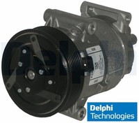 Delphi TSP0155829 Kompressor FüR Klimaanlage Klimakompressor Kompressor