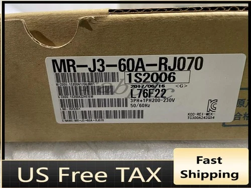 1PC New In Box Mitsubishi MR-J3-60A-RJ070 AC Servo Drive Fast Shipping