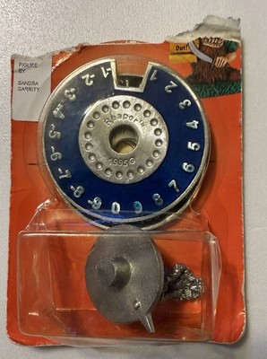 Scrye Reaper Pro Double Base Hit Point Life Counter - Blue Female Thief - Rare!