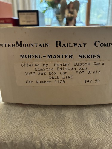 Intermountain 1937 AAR Box Car Edición Limitada Ball Line # 1426 Kit de 2 Rieles | Zustand: New
