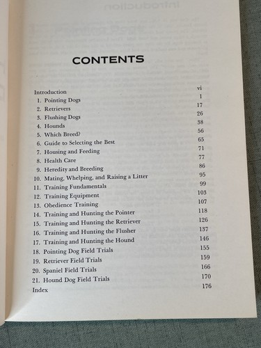 Hunting Dogs An Outdoor Life Skill Book Paperback 1967 By Rice And Dahl - Picture 5 of 10