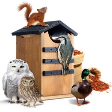 Cedar Squirrel House,Barn Owl Nesting Box, Bird House Outside,Duck Nesting Shelt