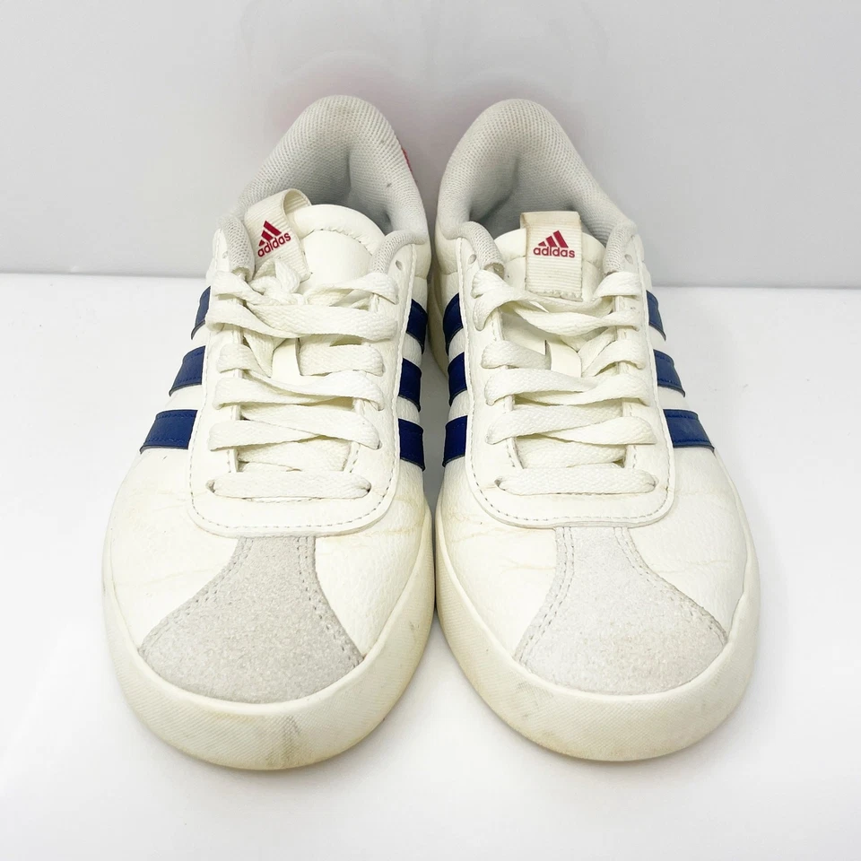 Adidas Mujer VL Court 3.0 IE3628 Blanco Informal Zapatos Tenis Talla 5 Foto 3 de 4
