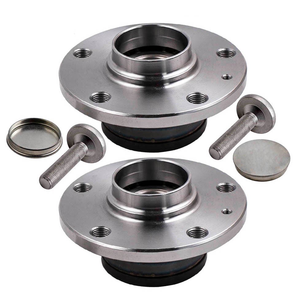 2pc Rear Wheel Bearing Hub For For Audi A1 8X1 8XA 8XF 8XK 2010-2017 1T0598611
