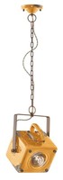 Pendelleuchte Industrial Keramik Metall B: 26Cm Gelb Shabby Antik E27 HäNgelampe