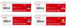 Genuine Canon 069H High Yield CMYK Toner Set OEM Fast Ship