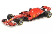 [Used] Mini Car 1/18 Ferrari SF71H Carlos Sainz Jr. Fiorano January Test 2021